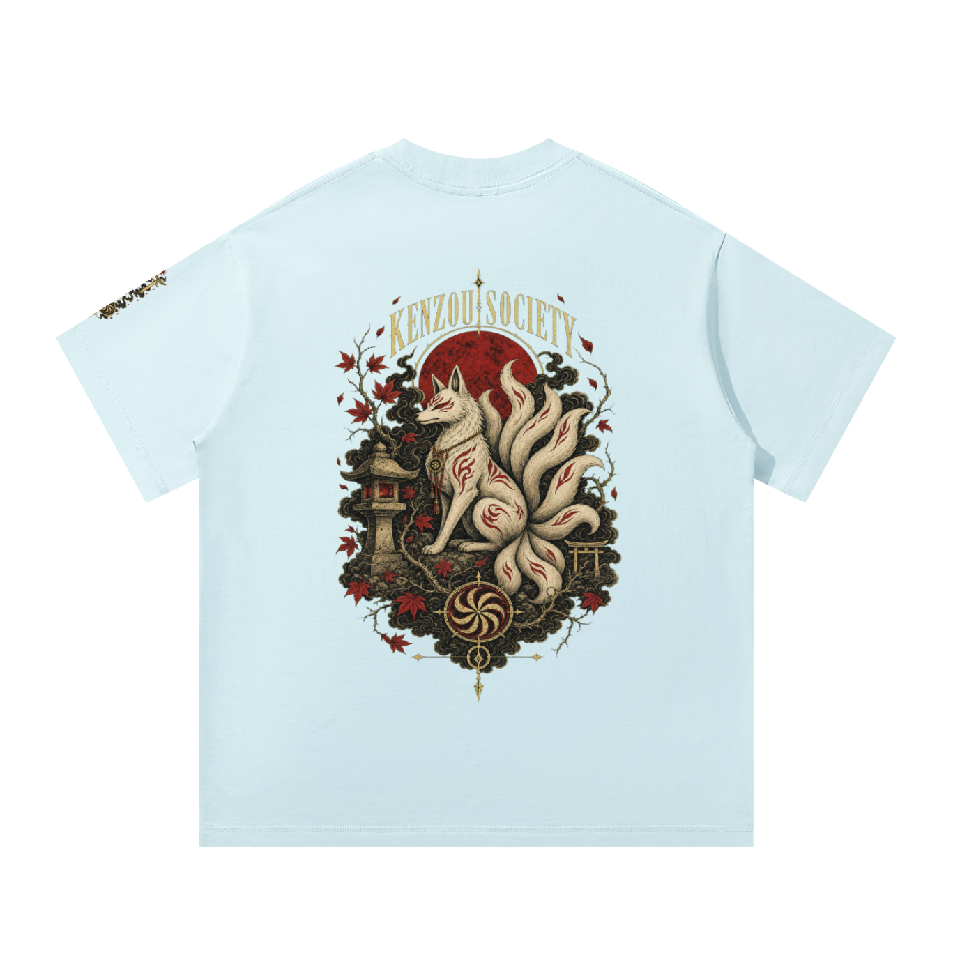 Maple 9 Tails Oversized T-Shirt