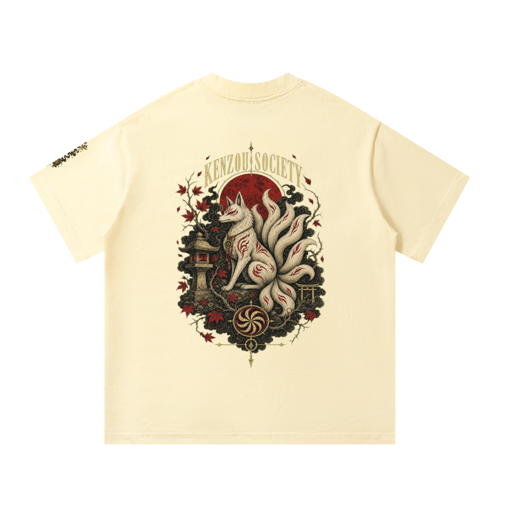 Maple 9 Tails Oversized T-Shirt