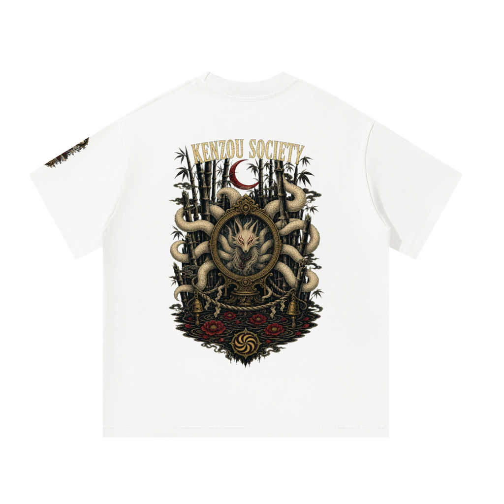 Bamboo 9 Tails  Oversized T-Shirt