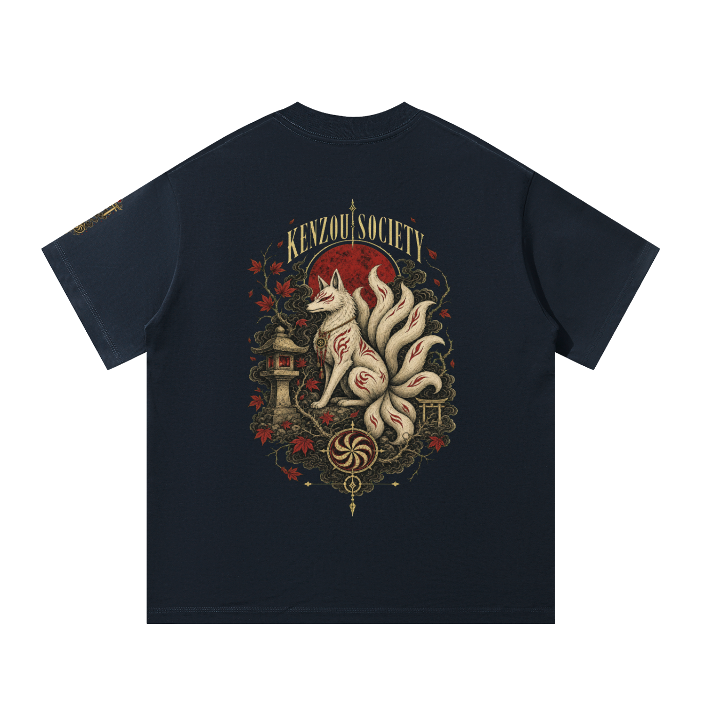 Maple 9 Tails Oversized T-Shirt