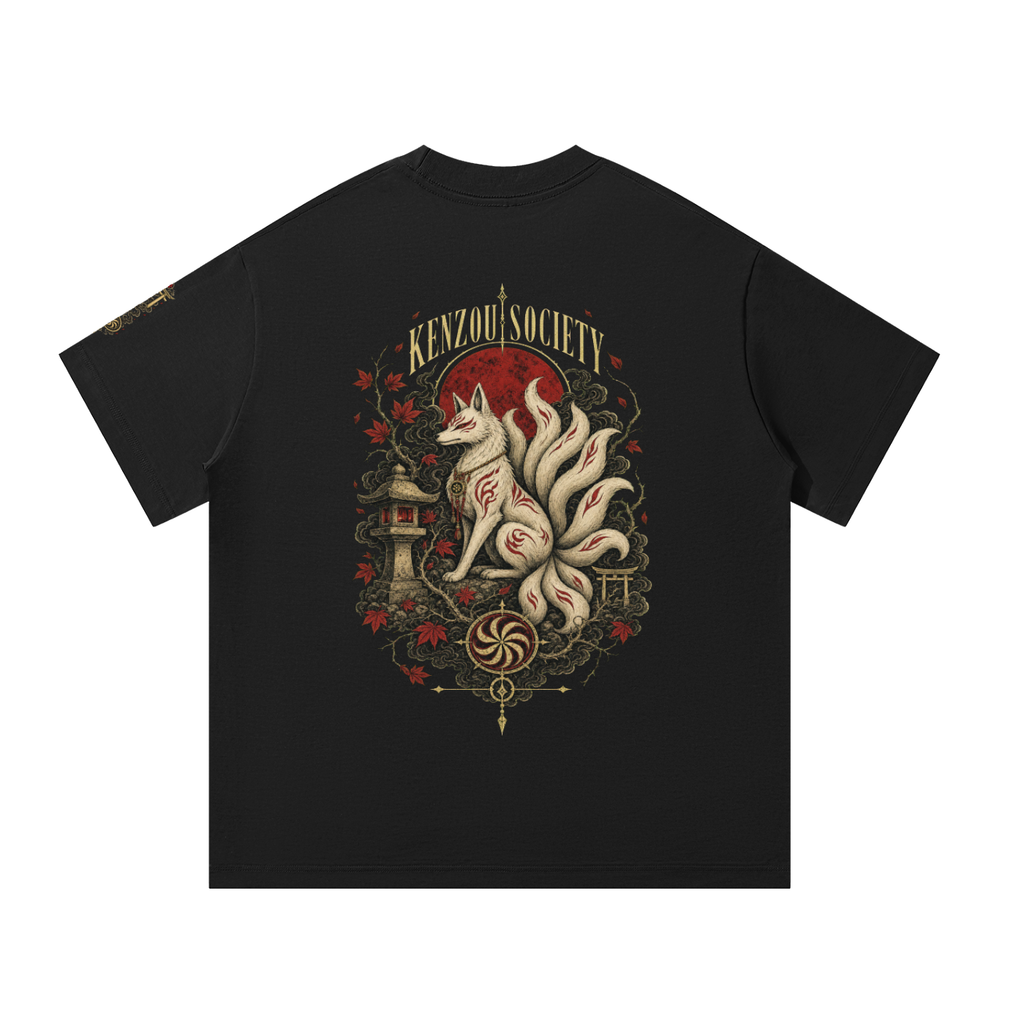 Maple 9 Tails Oversized T-Shirt