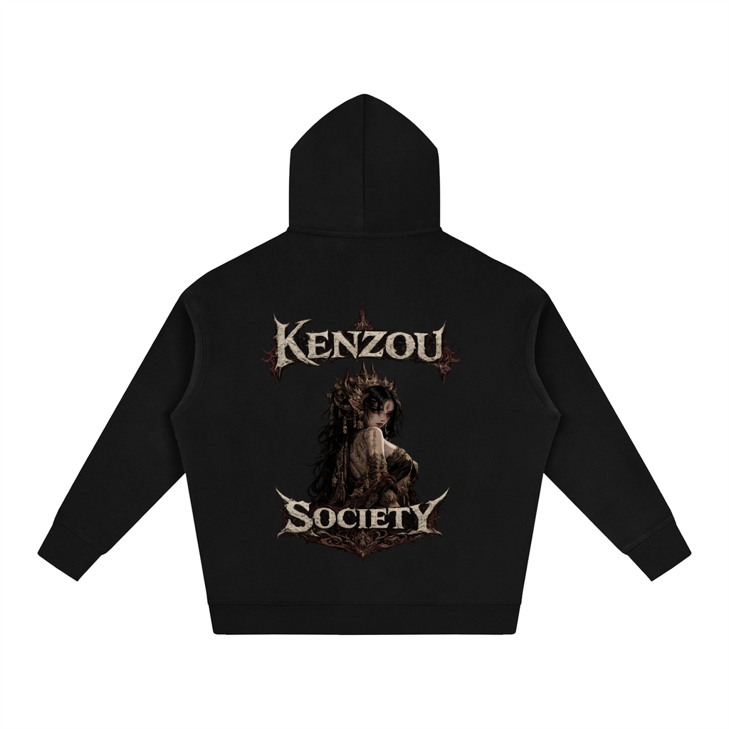 The Girl Oversize Fleeced Hoodie