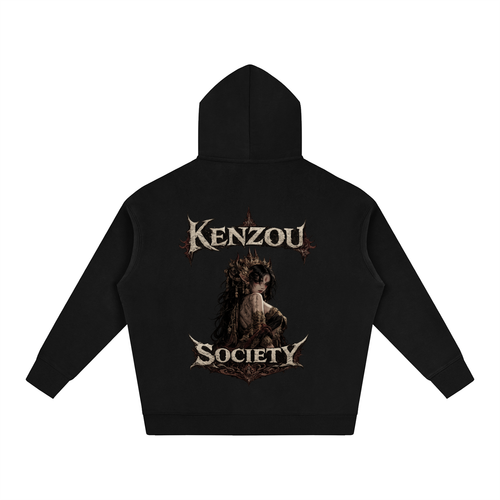 The Girl Oversize Fleeced Hoodie
