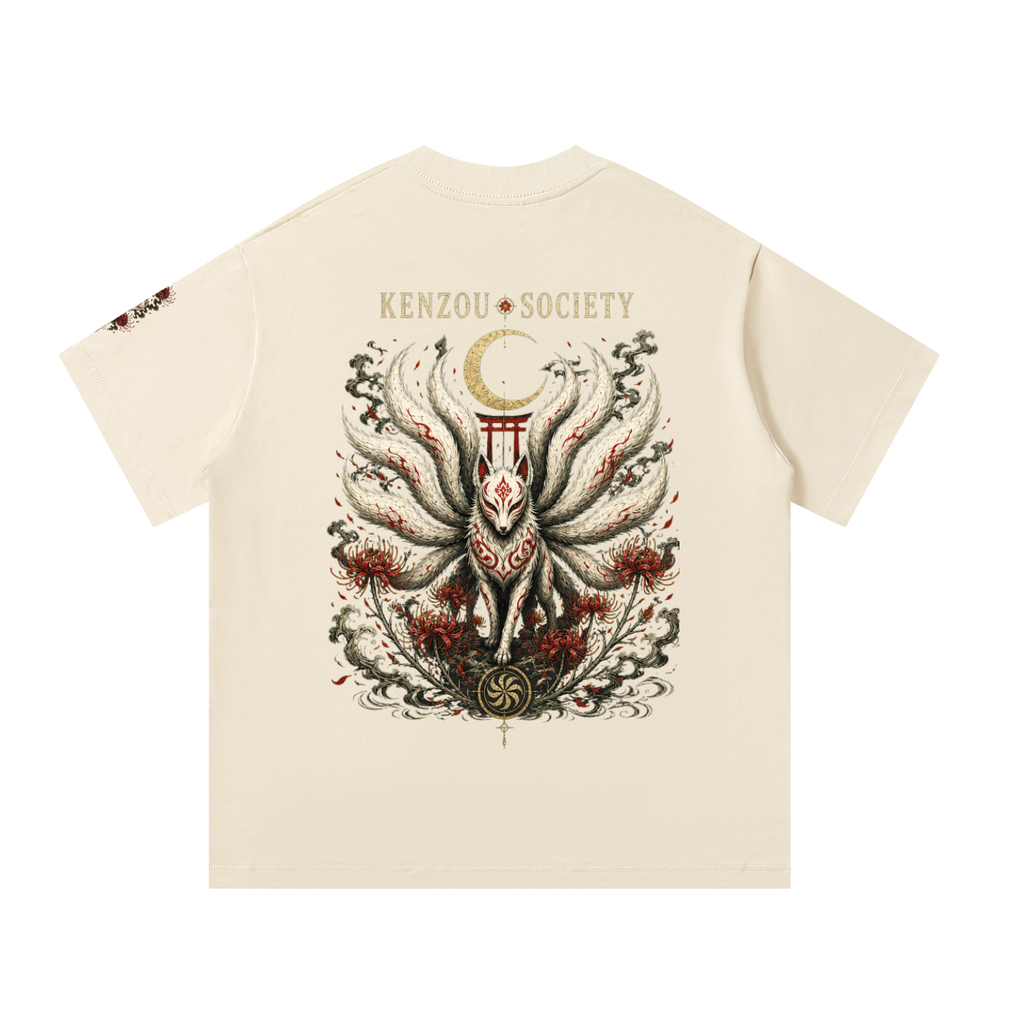 9 Tails Unisex Oversized T-Shirt