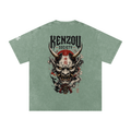 Hannya Snow Washed Oversized Cotton T-Shirt