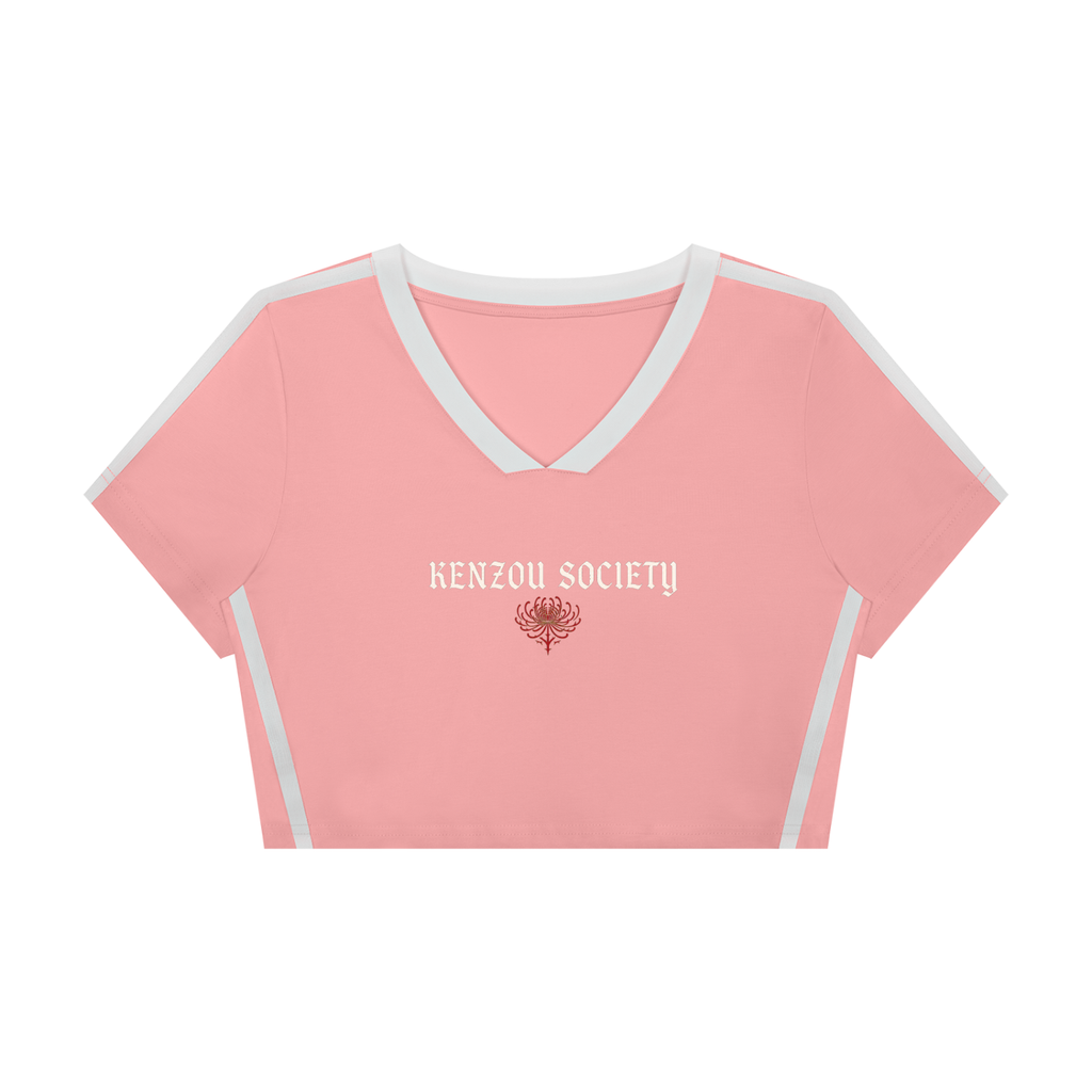 Thornmoon Bloom Slim Fit Color Block T-Shirt