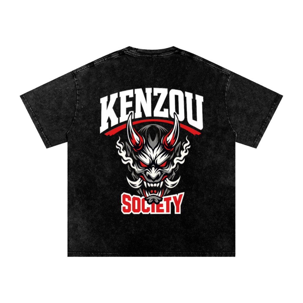 Hannya Washed Oversized Cotton T-Shirt