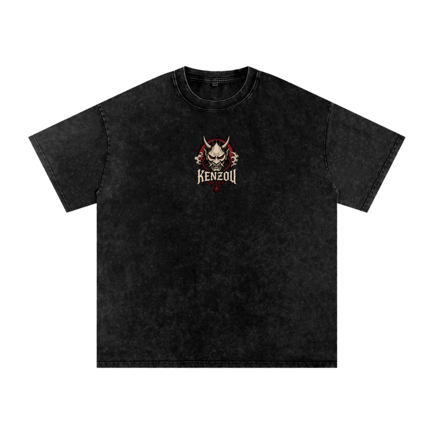 Hannya Snow-Wash Oversized Tee