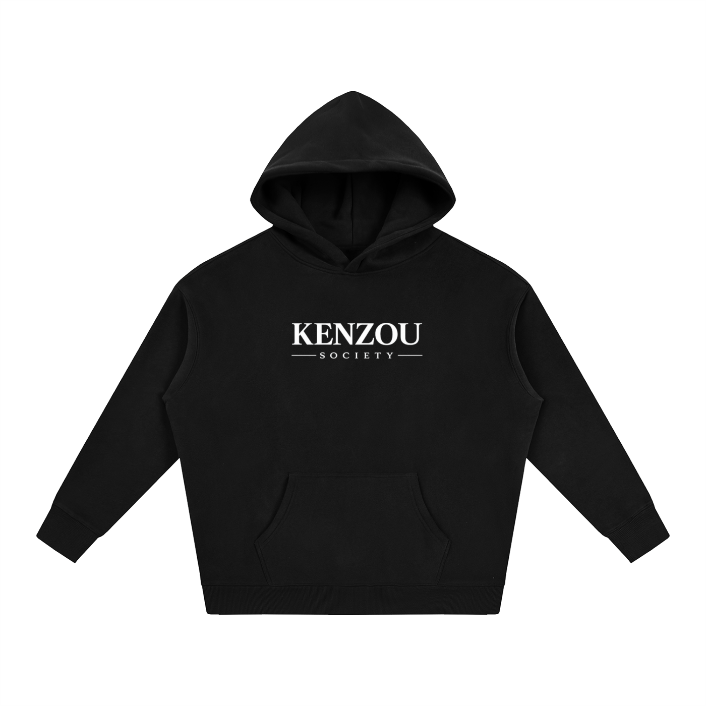 Kenzou Society Oversized Fleece Hoodie