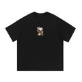 Hannya Money cat Essential Cotton T-Shirt