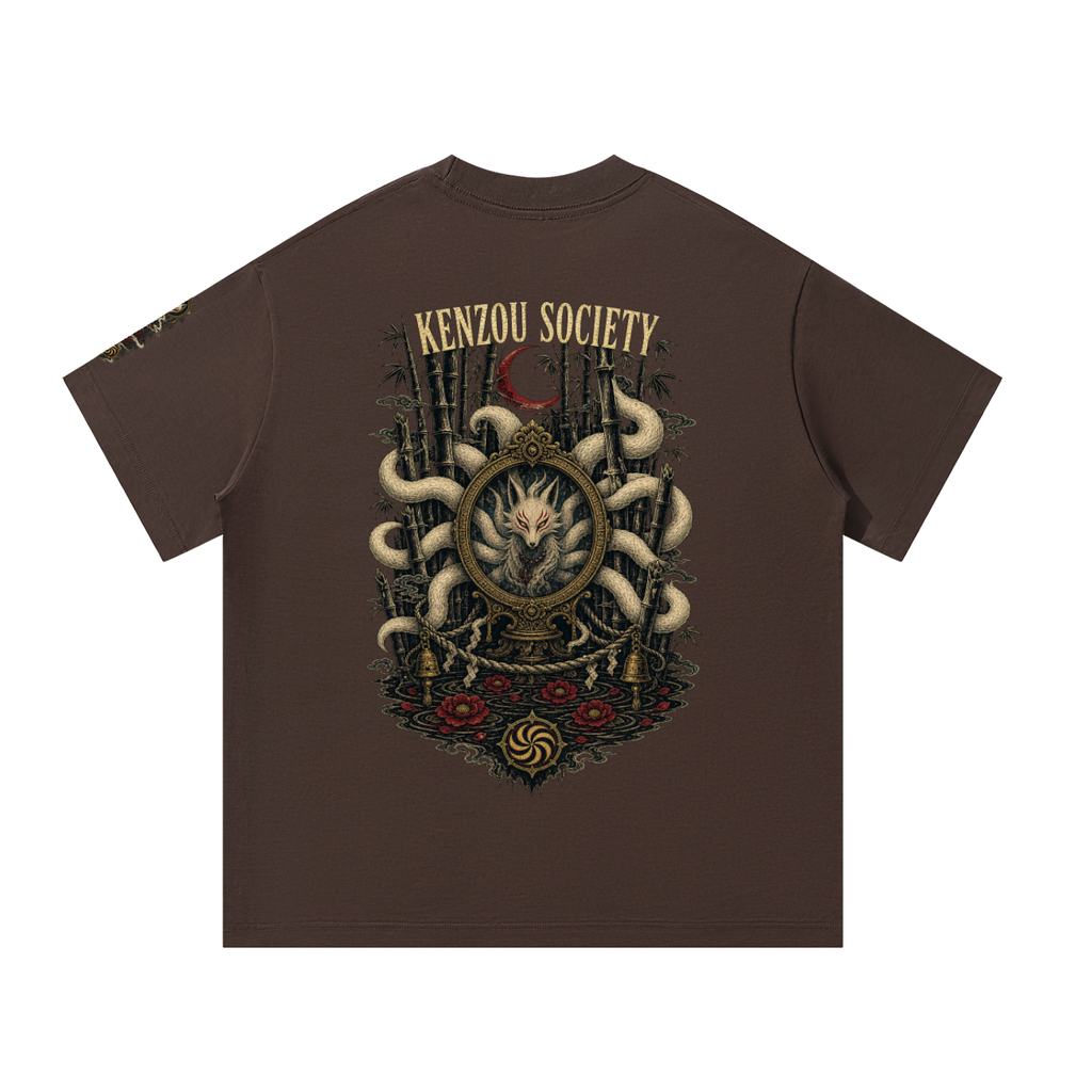Bamboo 9 Tails  Oversized T-Shirt