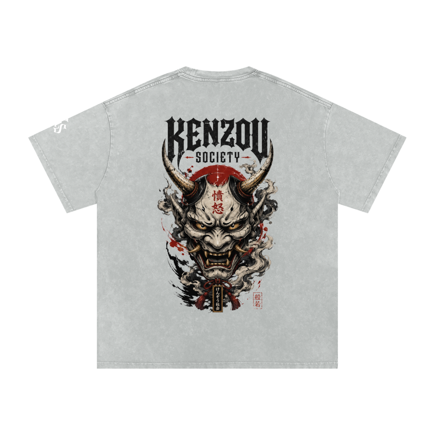Hannya Snow-Wash Oversized Tee