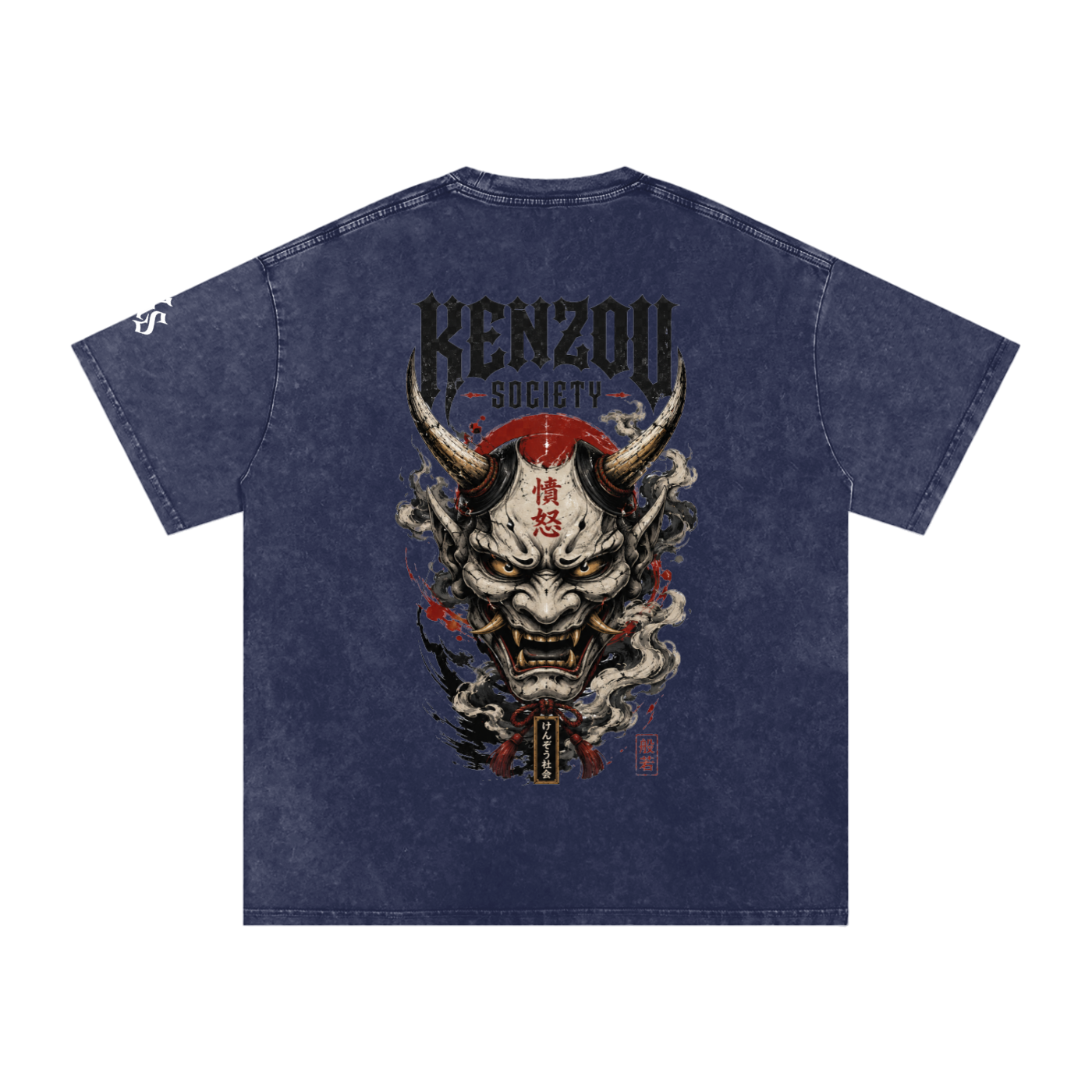 Hannya Snow-Wash Oversized Tee