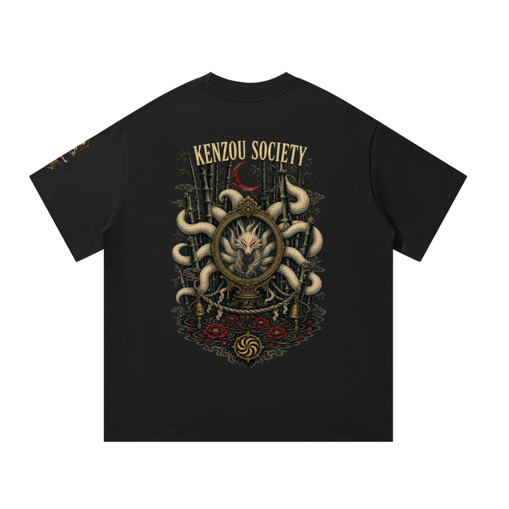 Bamboo 9 Tails  Oversized T-Shirt