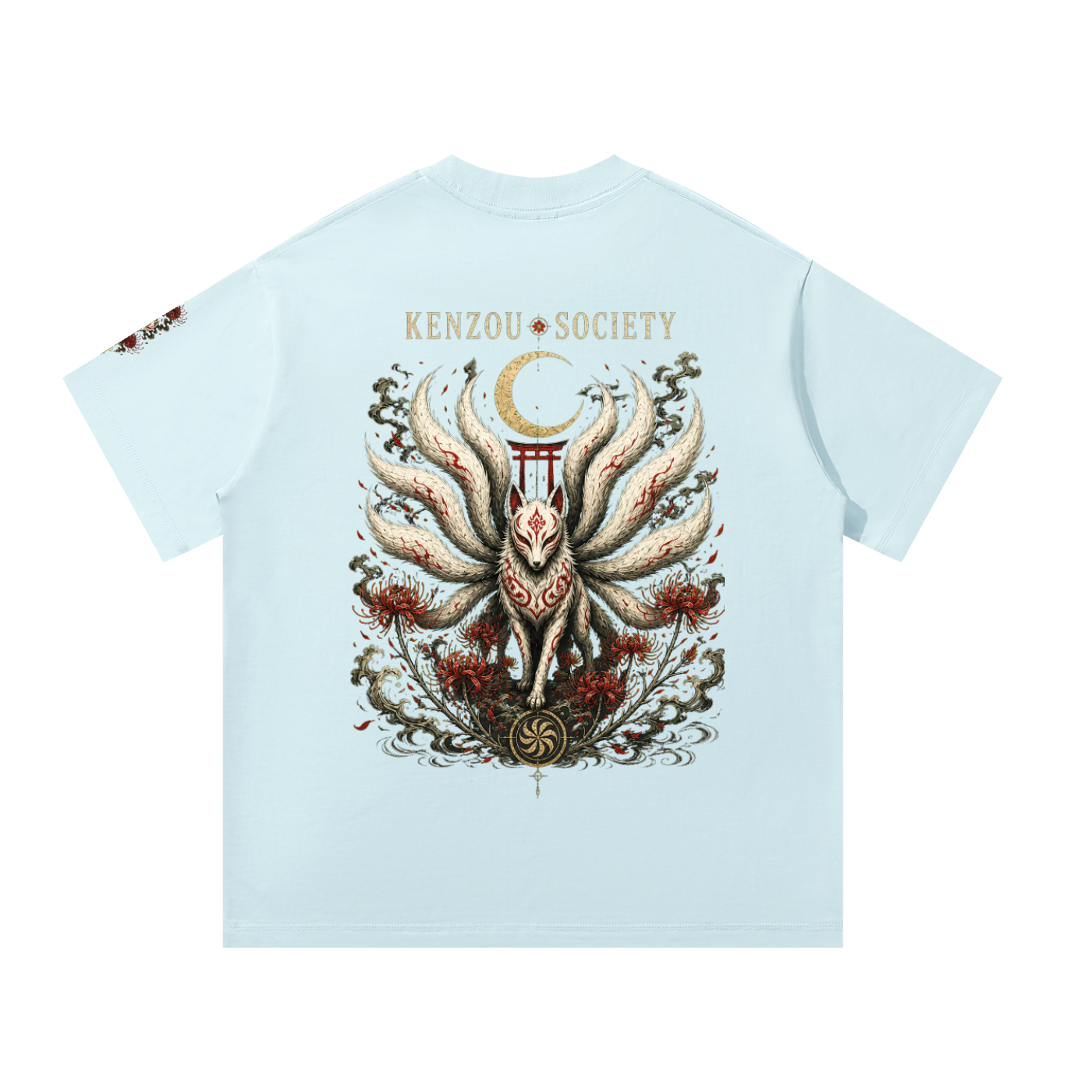9 Tails Unisex Oversized T-Shirt