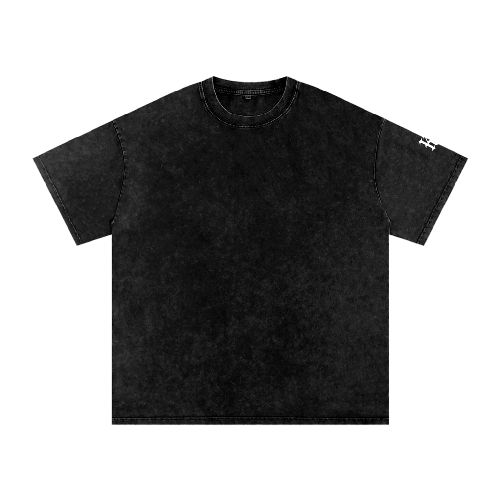 Hannya Snow Washed Oversized Cotton T-Shirt