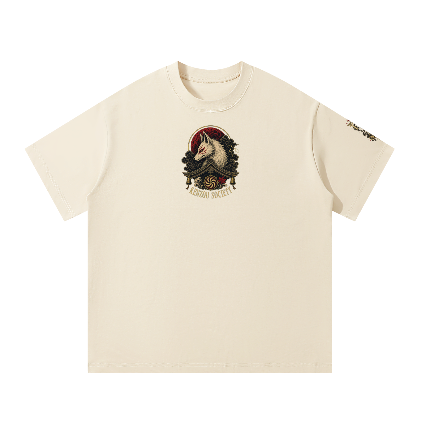 Maple 9 Tails Oversized T-Shirt