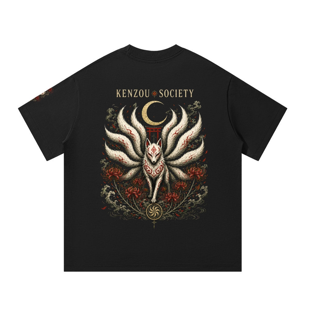 9 Tails Unisex Oversized T-Shirt