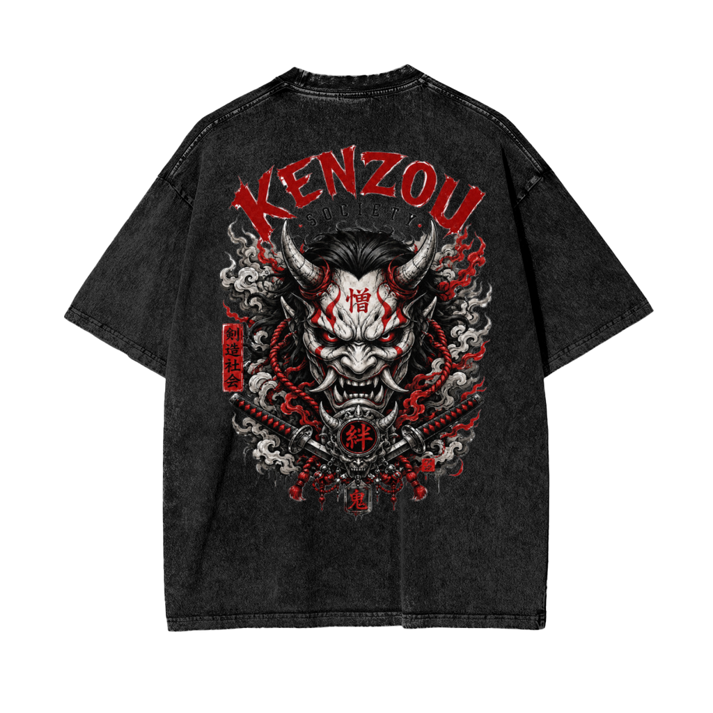 Demon Snow Washed T-Shirt