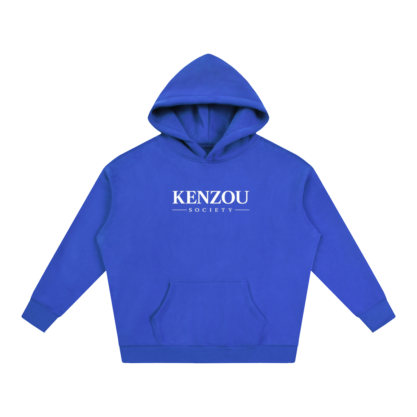 Kenzou Society Oversized Fleece Hoodie