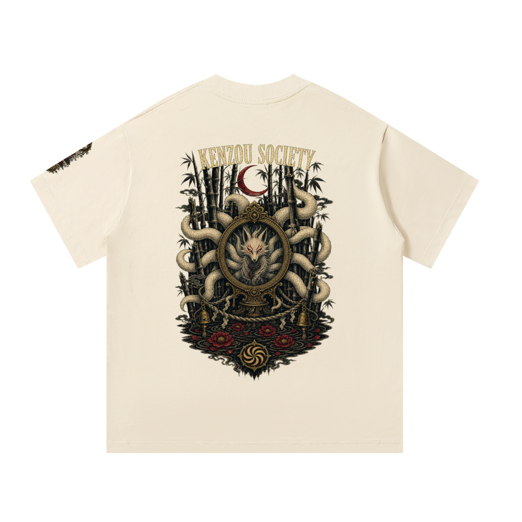 Bamboo 9 Tails  Oversized T-Shirt