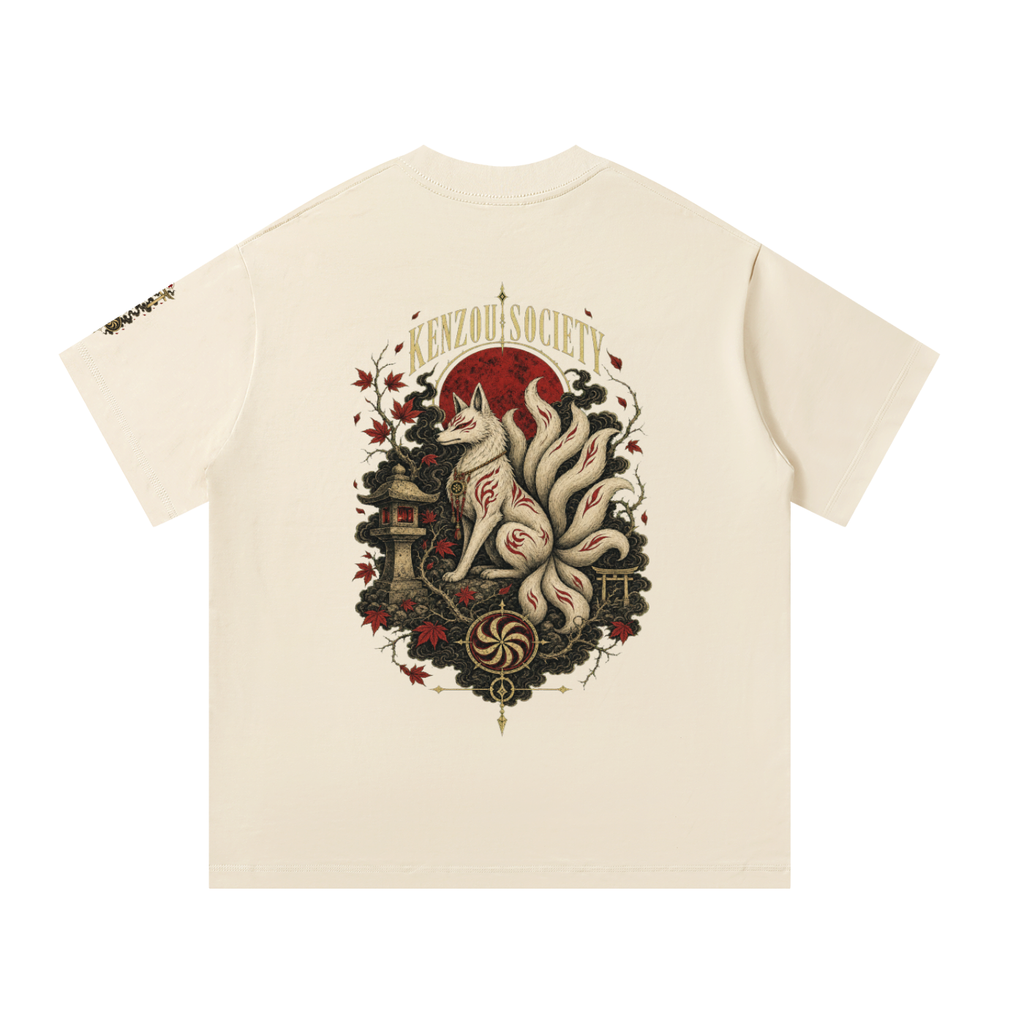 Maple 9 Tails Oversized T-Shirt