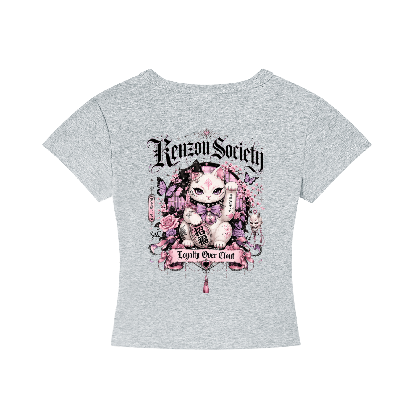 Women’s Money Cat Cropped T-Shirt