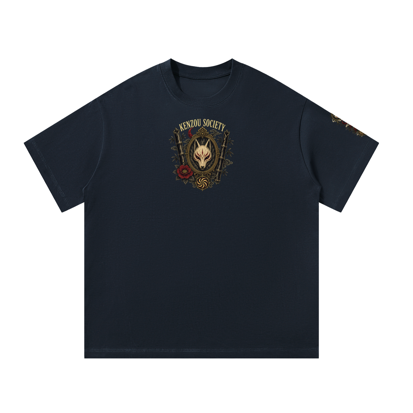Bamboo 9 Tails  Oversized T-Shirt