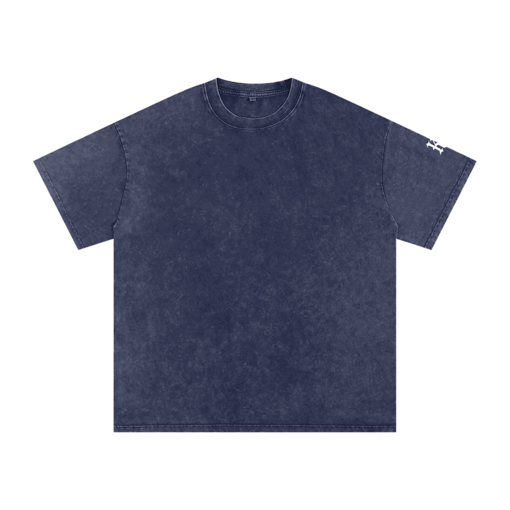Hannya Snow Washed Oversized Cotton T-Shirt