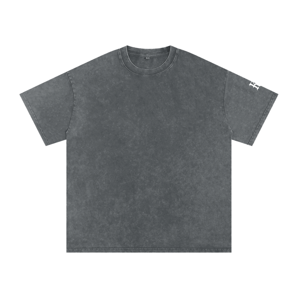 Hannya Snow Washed Oversized Cotton T-Shirt